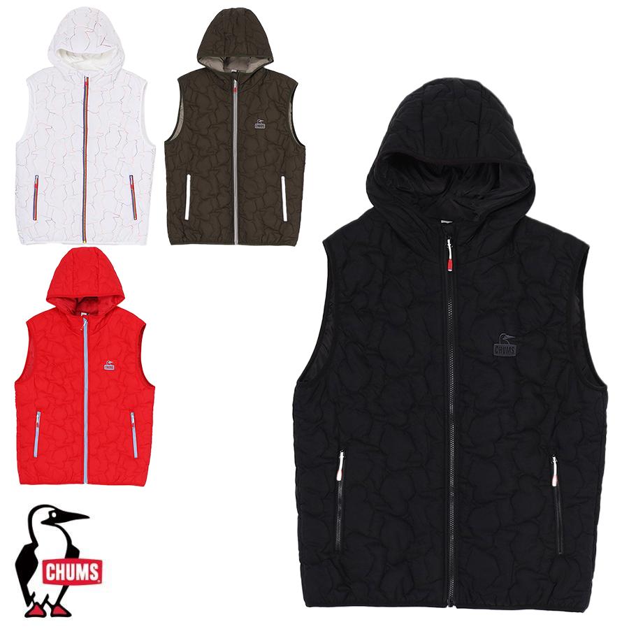 チャムス CHUMS 正規品 ブービーステッチパテッドベスト ベスト キルティング 秋冬 アウター ミドルレイヤー ch04-1416/デイリー/カジュアル | CHUMS