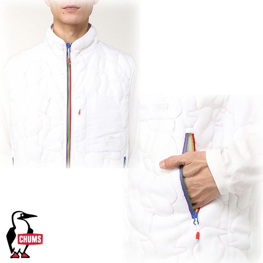 チャムス CHUMS 正規品 ブービーステッチフリースベスト フリースジャケット 秋冬 アウター ミドルレイヤー スタンドカラー ch04-1418/デイリー/カジュアル | CHUMS | 02