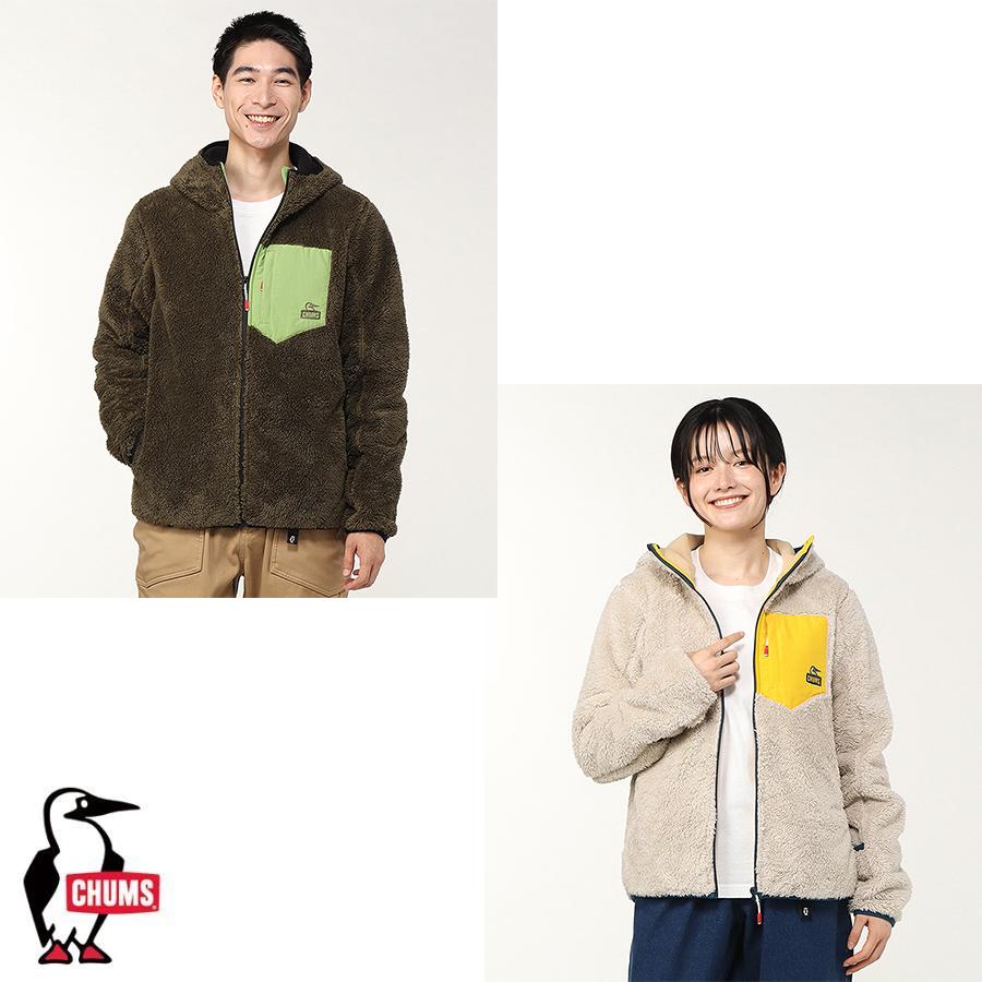 CHUMS（チャムス） 正規品 ボンディングフリースジップパーカー