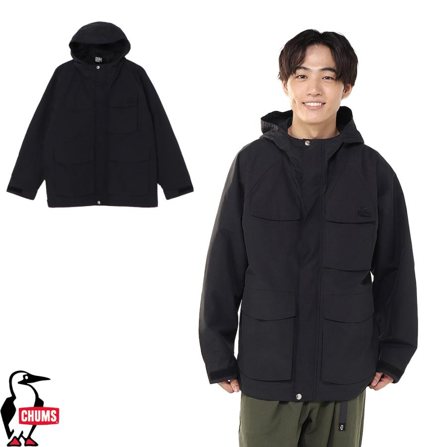 CHUMS 3in1 マウンテンパーカー L size 黒 CHUMS（チャムス） CHUMS正規品 マウンテンパーカー（マウンテン