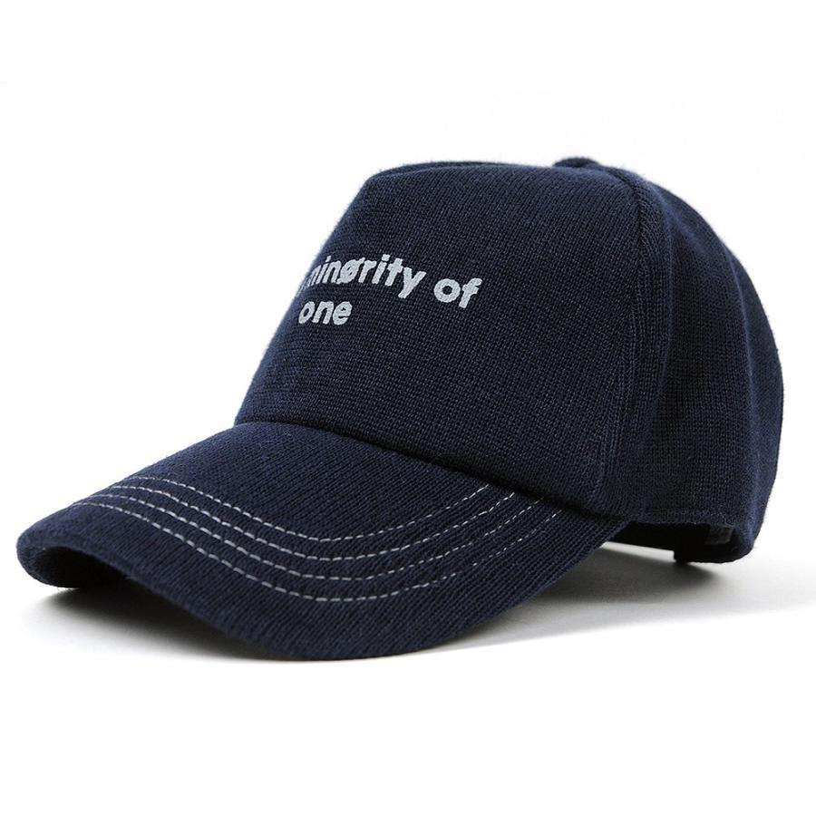 【公式】BIGWATCH 大きいサイズ 帽子  オール ヘンプ ニット コットン キャップ ネイビー（紺）    ビッグワッチ正規品/ UVカット | 