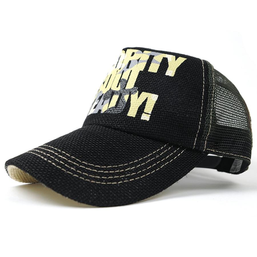 【公式】BIGWATCH 大きいサイズ 帽子  キャップ ヘンプ キャップ ブラック カモ柄 メッシュキャップ 迷彩  CP-01K ビッグワッチ正規品  UVカット | 