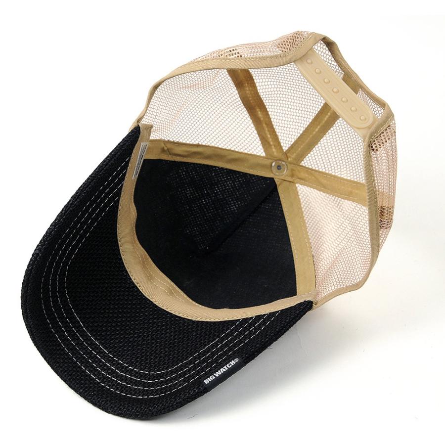 【公式】BIGWATCH 大きいサイズ 帽子  ヘンプ ラウンドキャップ ブラック ベージュ黒 耳出し スポーツキャップ   ビッグワッチ正規品  / UVカット |  | 07