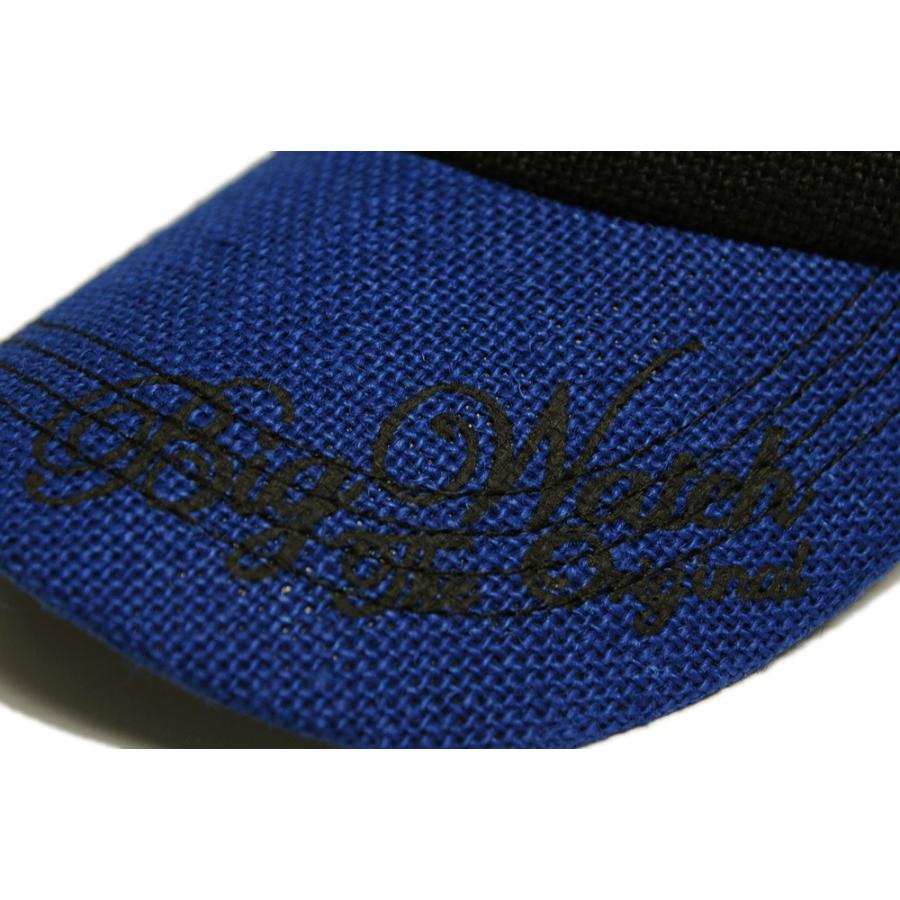 【公式】BIGWATCH 大きいサイズ 帽子  メンズ キャップ ヘンプキャップ ブラック ブルー ブラック 黒 青 メッシュキャップ cp-27 春夏 UVカット |  | 05