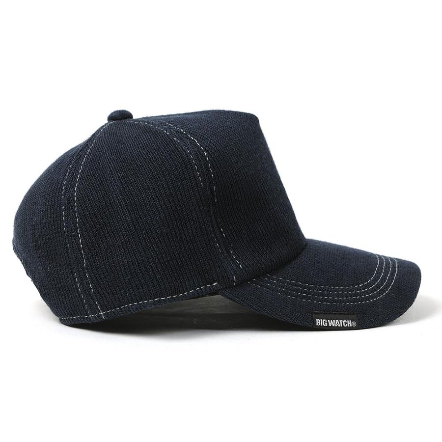 【公式】BIGWATCH 大きいサイズ 帽子  ヘンプニットコットンキャップ ネイビー（紺）    ビッグワッチ正規品/ アメカジ UVカット |  | 03