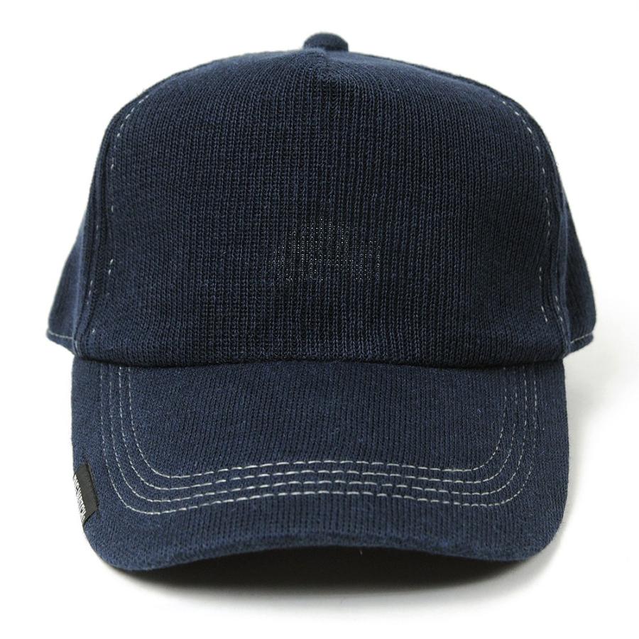 【公式】BIGWATCH 大きいサイズ 帽子  ヘンプニットコットンキャップ ネイビー（紺）    ビッグワッチ正規品/ アメカジ UVカット |  | 05