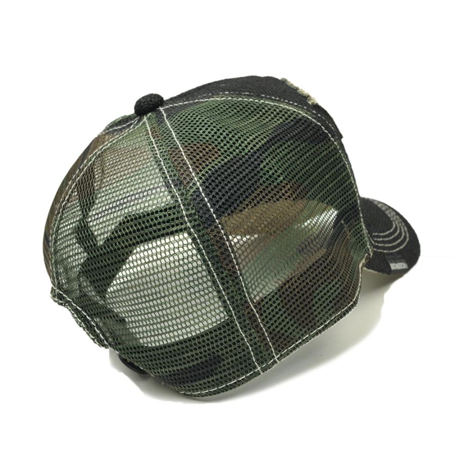 【公式】BIGWATCH 大きいサイズ 帽子  キャップ ガレージ ヘンプ キャップ ブラック カモ柄  メッシュキャップ ヘンプ ワッペン  CPH-01K 迷彩  UVカット |  | 02