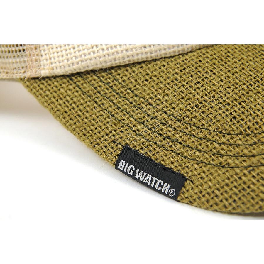 【公式】BIGWATCH 大きいサイズ 帽子 メンズ  無地 ヘンプキャップ アイボリー/カーキ/ベージュ アースカラー CPM-25  ビッグワッチ正規品 UVカット |  | 05