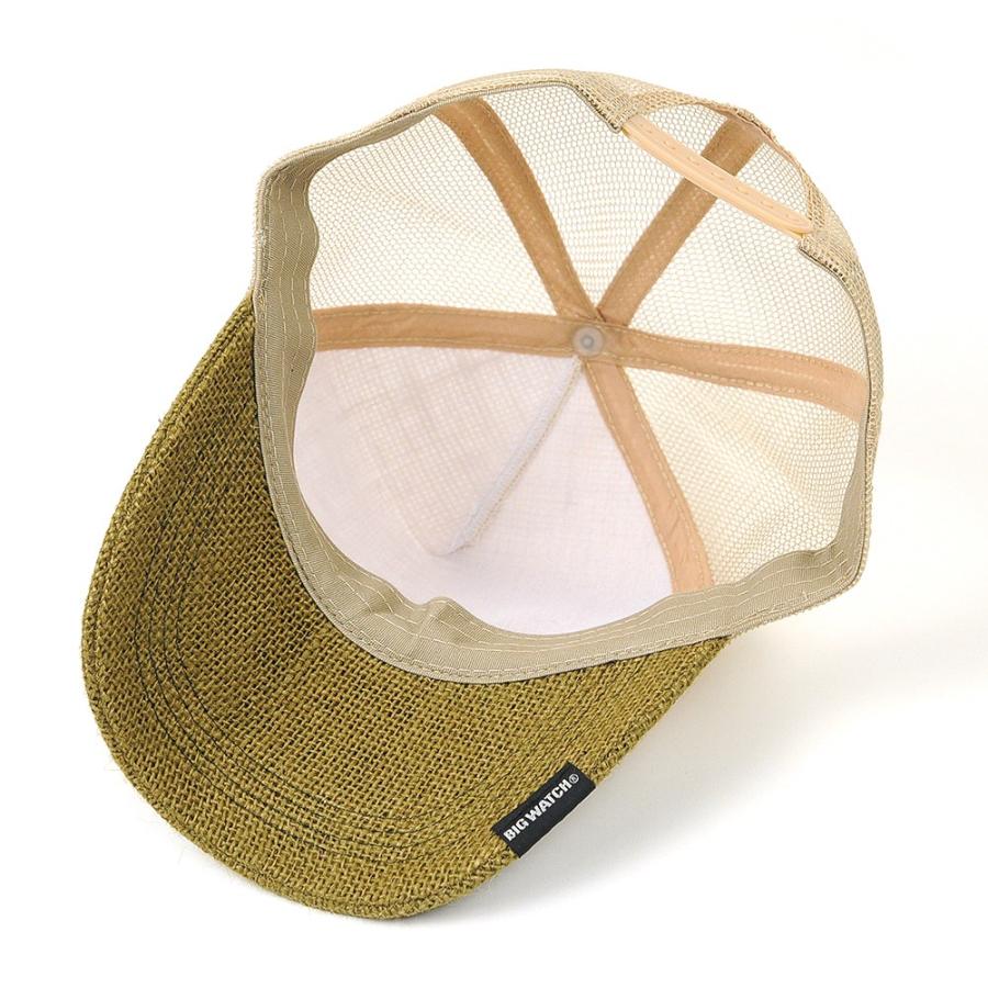 【公式】BIGWATCH 大きいサイズ 帽子 メンズ  無地 ヘンプキャップ アイボリー/カーキ/ベージュ アースカラー CPM-25  ビッグワッチ正規品 UVカット |  | 07