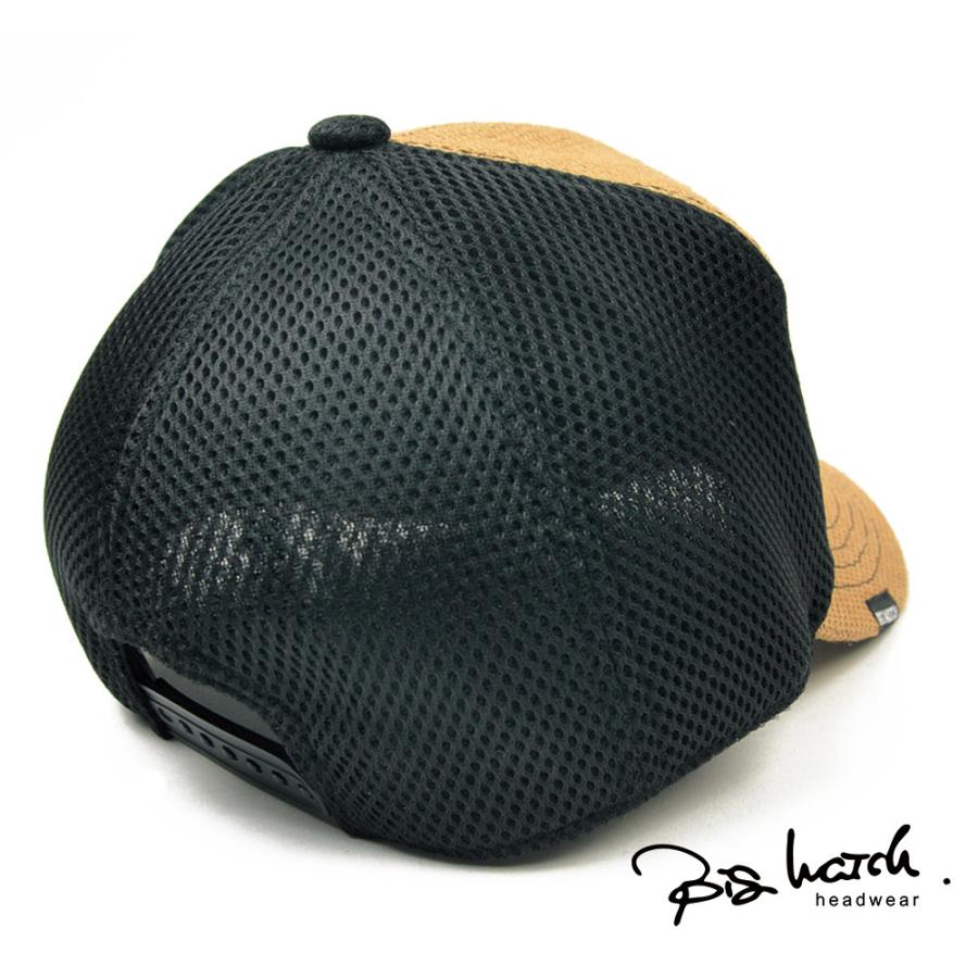 【公式】BIGWATCH メンズ 大きいサイズ 帽子 ヘンプメッシュ キャップ ベージュ/ブラック CPM-30 春 夏 秋 |  | 02