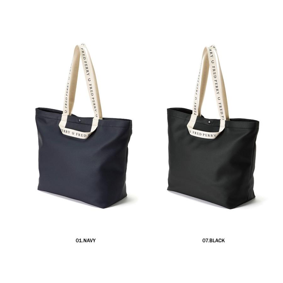 FRED PERRY（フレッドペリー） ロゴトートバッグ レザー バッグ トート 
