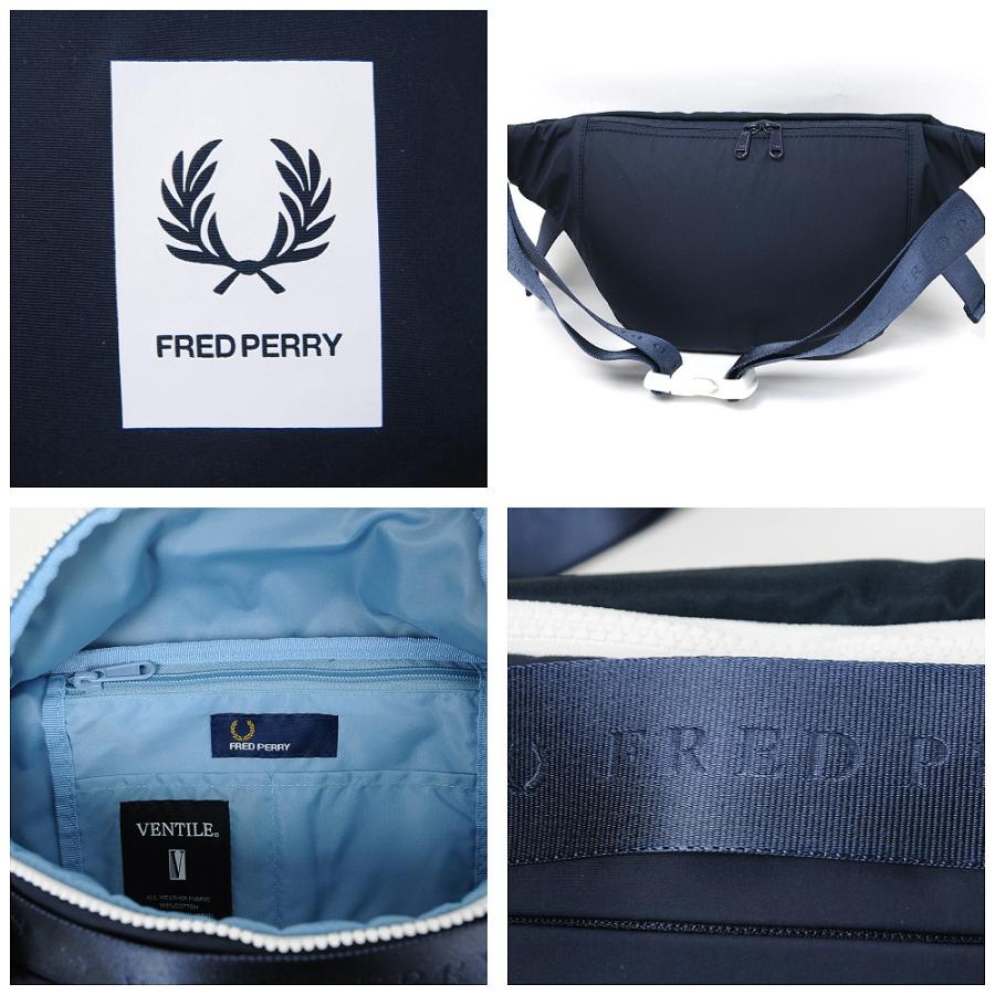 新品未使用品　FRED PERRY フレッドペリー ウエストバッグ　ショルダー FRED PERRY（フレッドペリー） ウエストバッグ シェルター 日本企画