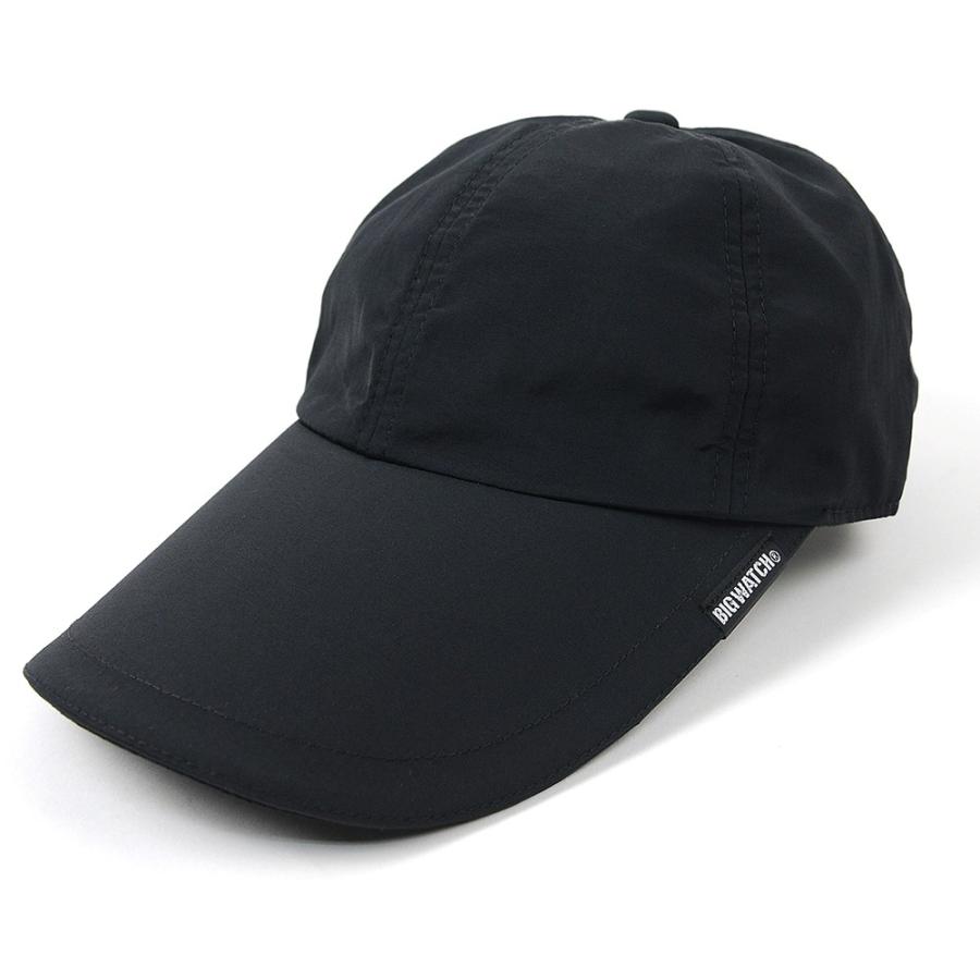 公式】BIGWATCH 大きいサイズ 帽子 XL ウォータープルーフ（撥水加工）フィッシングキャップ ブラック 黒 釣り ビッグワッチ正規品 /  UVケア :fi-02:大きいサイズの帽子専門店CREAK - 通販 - Yahoo!ショッピング