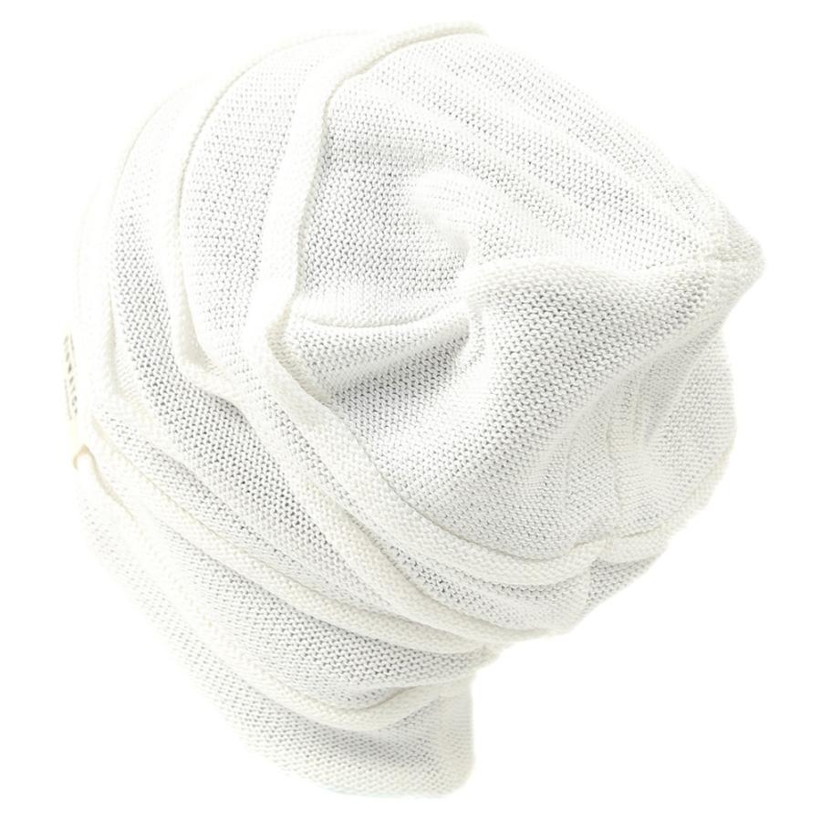 【公式】BIGWATCH 大きいサイズ 帽子  ヘンプ ニットキャップ ヘンプロール リバーシブル  ホワイト グレージュ メンズ ニット帽子   ビッグワッチ正規品｜creak-net｜03