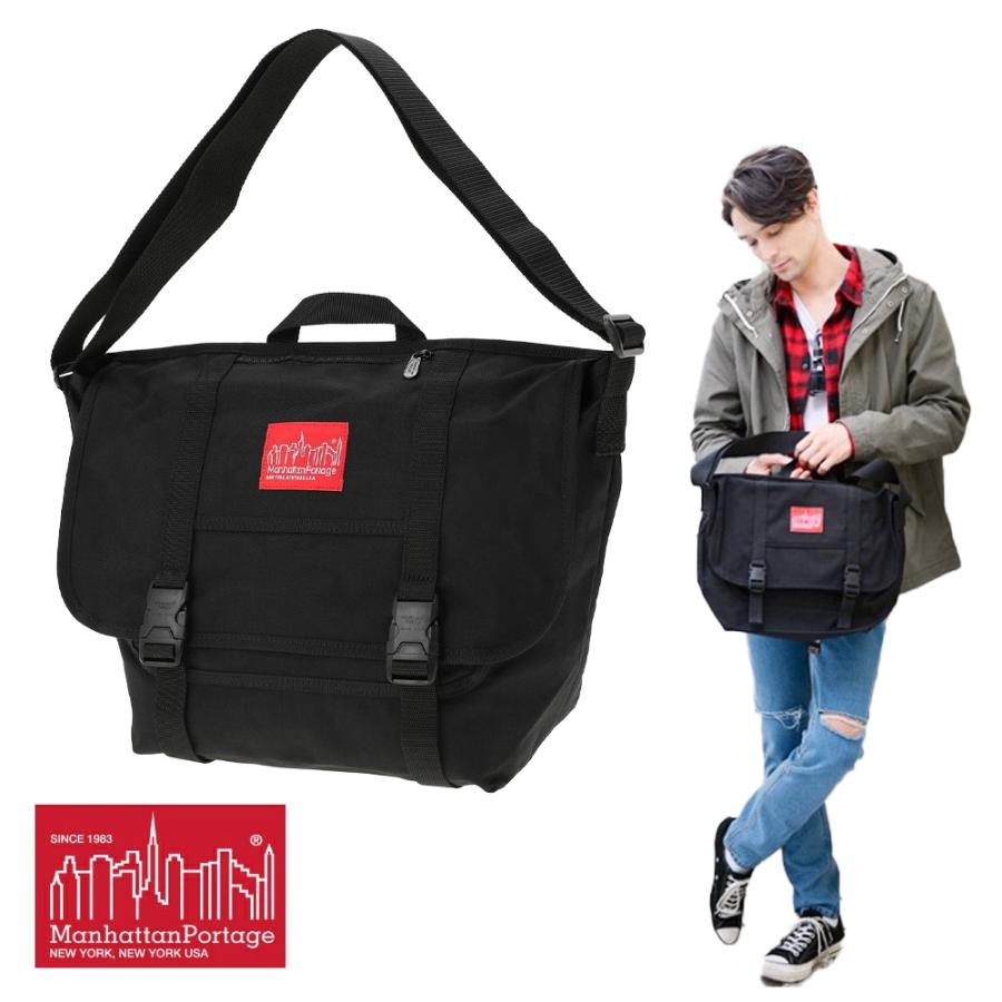 Manhattan Portage メッセンジャーバッグ MP1606 ブラック 楽天市場】メッセンジャーバッグ マンハッタンポーテージ カジュアル