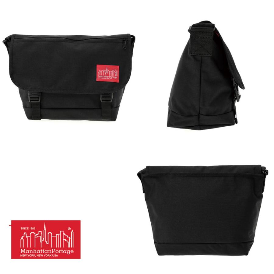 マンハッタンポーテージ/Manhattan Portage/NY Messenger Bag JR Flap Zipper Pocket/鞄/ショルダー/自転車/通勤コーデュラナイロン/メンズ/レディース | Manhattan Portage | 01