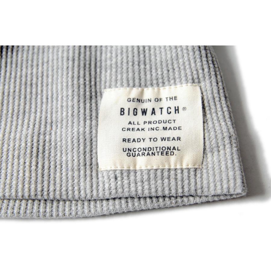 【公式】BIGWATCH 大きいサイズ 帽子  ニットキャップ サーマルリバーシブル MIXグレー/ブラック ビッグワッチ正規品  P-12 UVカット |  | 04