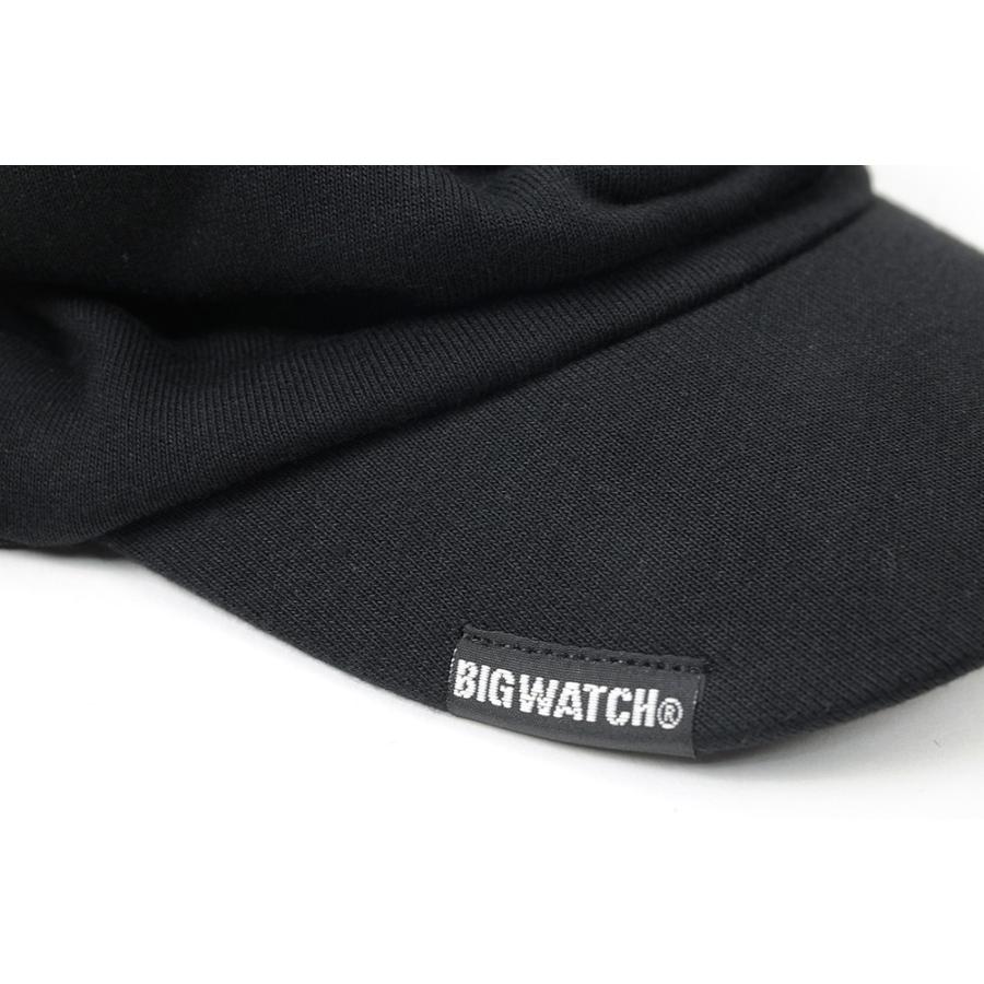 【公式】BIGWATCH 大きいサイズ 帽子  メンズ ターバンバイザー    ビッグワッチ正規品 ブラック 黒 サンバイザー/ UVカット ゴルフ |  | 03