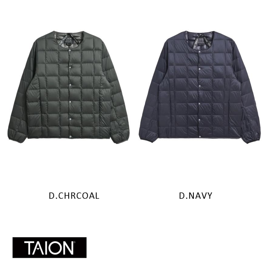 TAION（タイオン） タイオン正規品 メンズ クルーネック ボタン 