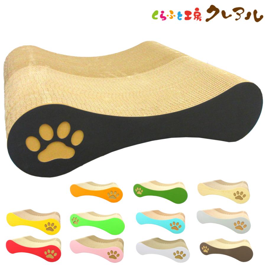 猫 爪とぎ ダンボール ロング両面ピロー　　　日本製 ダンボール 猫 つめとぎ 爪とぎ 爪磨き 爪みがき 猫用品 おしゃれ ユニーク かわいい | ブランド登録なし