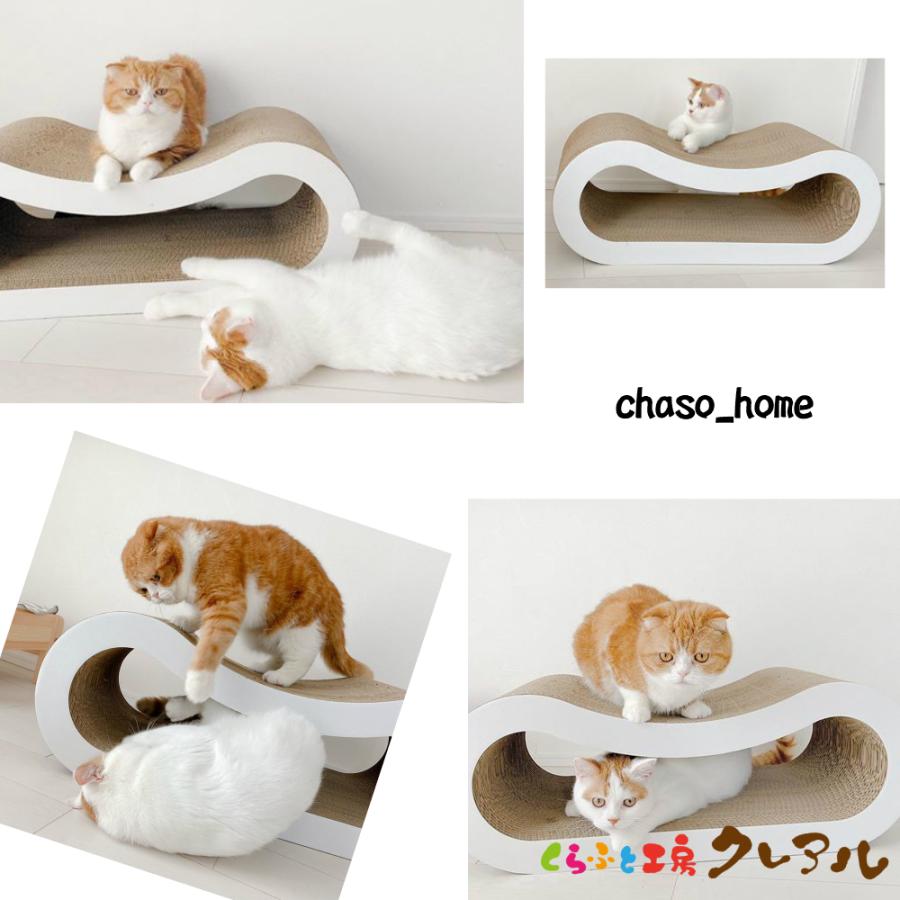 猫 爪とぎ ダンボール 穴あき枕　　　　　　　　くらふと工房クレアル 日本製 爪みがき 猫用品 おしゃれ ユニーク かわいい | ブランド登録なし | 04