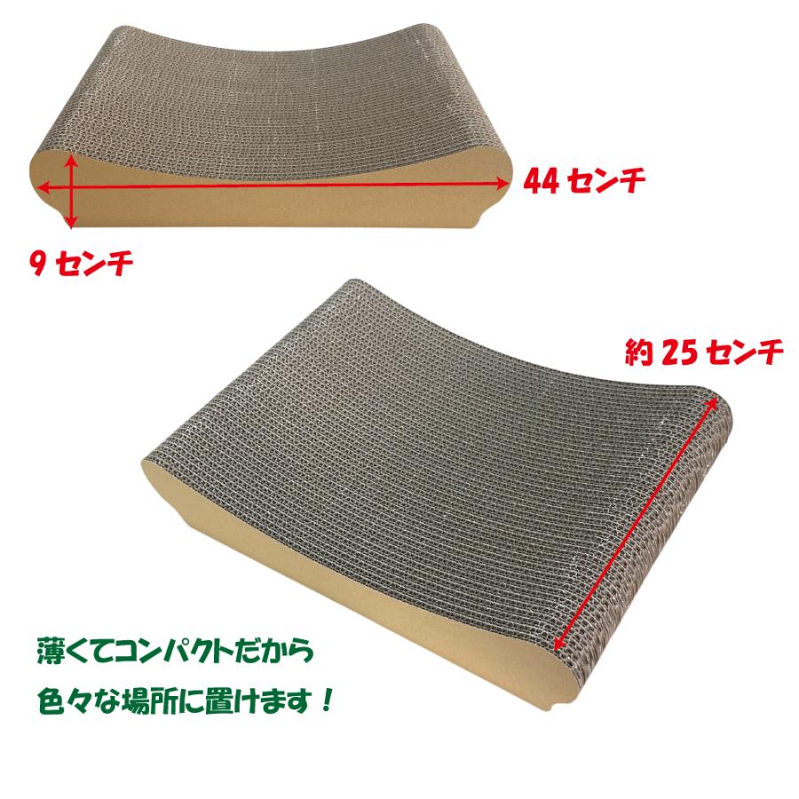 猫の爪とぎ ダンボール シンプルお皿４個セット　　　　　　　　日本製 猫 つめとぎ 爪とぎ 爪みがき 猫用品 おしゃれ ユニーク かわいい お得 | ブランド登録なし | 01