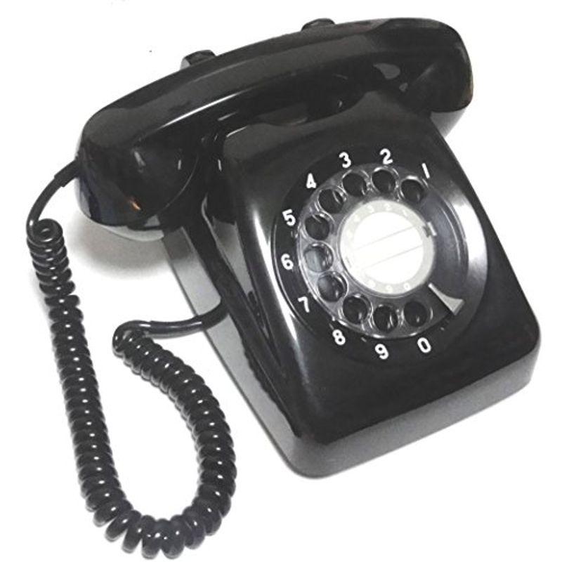 最大54％オフ！ NTT 601-A2 超人気高品質 ダイヤル式電話機 黒電話