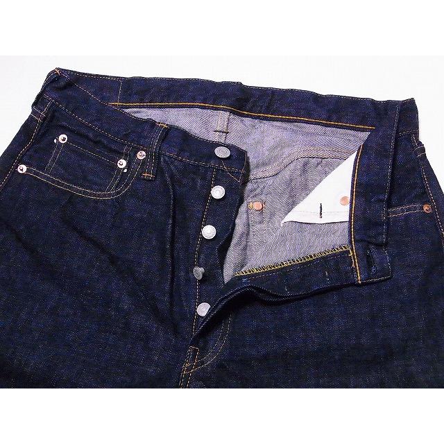 FULLCOUNT フルカウント ジーンズ 0105 0105W ワイドストレート WIDE STRAIGHT WIDE DENIM 13.7oz ジーパン (インディゴブルー/ONE-WASH)の画像