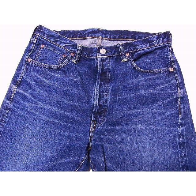 FULLCOUNT フルカウント ジーンズ 1101 オリジナルストレート ORIGINAL STRAIGHT 13.7oz. デニム ジーパン 別注 レングス31 (60％ インディゴブルー/HAND-WASH)の画像