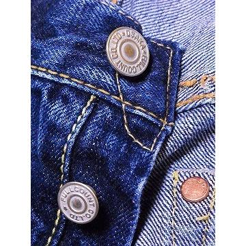 FULLCOUNT フルカウント ジーンズ 1101 オリジナルストレート ORIGINAL STRAIGHT 13.7oz. デニム ジーパン 別注 レングス31 (60％ インディゴブルー/HAND-WASH)の画像