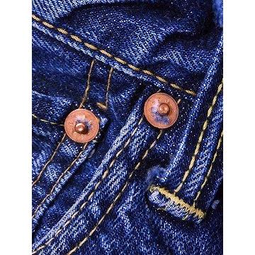 FULLCOUNT フルカウント ジーンズ 1101 オリジナルストレート ORIGINAL STRAIGHT 13.7oz. デニム ジーパン 別注 レングス31 (60％ インディゴブルー/HAND-WASH)の画像