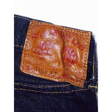 FULLCOUNT フルカウント ジーンズ 1101XX 1101XXW オリジナルストレート ORIGINAL STRAIGHT ジーパン 15.5oz リニューアルモデル (インディゴブルー/ONE-WASH)の画像