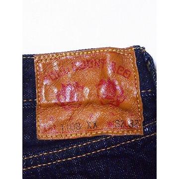 FULLCOUNT フルカウント ジーンズ 1108XX スリムストレート SLIM STRAIGHT DENIM 15.5oz. デニム ジーパン リニューアルモデル (インディゴブルー/ONE-WASH)の画像