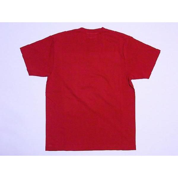Pherrow's[フェローズ] Tシャツ DEVELOP AN ATTITUDE！ 12S-PT12 (スモーク レッド)｜cream05｜02