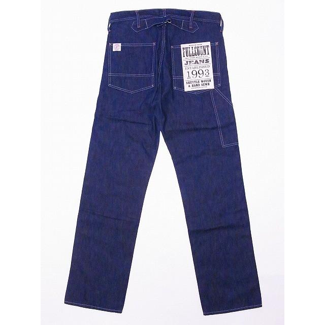 Fullcount フルカウント ダブルニー 10 5oz ワーク ペインターパンツ デニム メンズファッション ぺインターパンツ インディゴブルー One Wash American ファッション Clothing Cream 1937w 1937indigoblue セール 東京