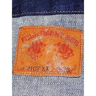 FULLCOUNT フルカウント デニムジャケット 2107XX ファースト ジージャン 1st TYPE FLAP POCKET 15.5 oz. Gジャン (インディゴブルー/ONE-WASH)の画像
