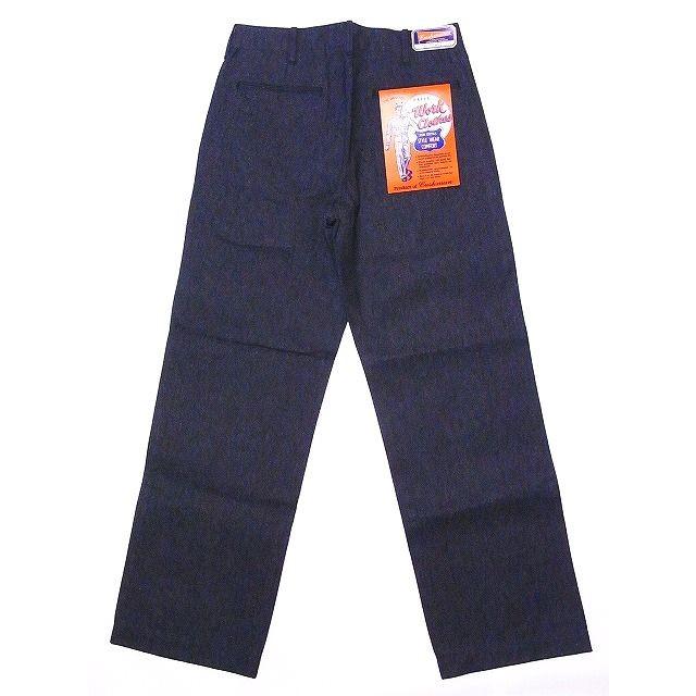CUSHMAN クッシュマン ワークパンツ ブラックシャンブレー CUSHMAN クッシュマン ワークパンツ ブラックシャンブレー