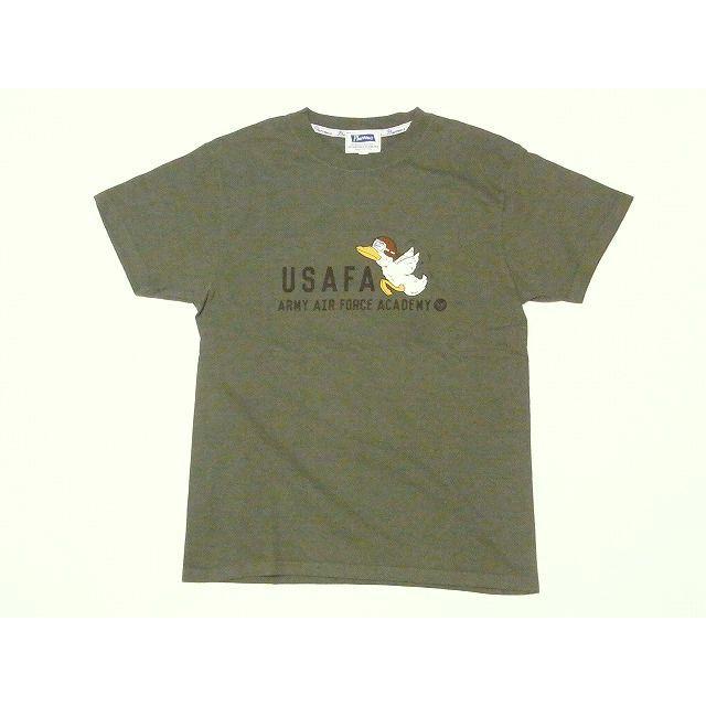 Pherrow's フェローズ Tシャツ 22S-PT24 USAFA (サンドグリーン)｜cream05