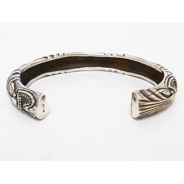 クッシュマン　シルバーアクセサリー　ティキバングル クッシュマンシルバーアクセサリーティキバングル