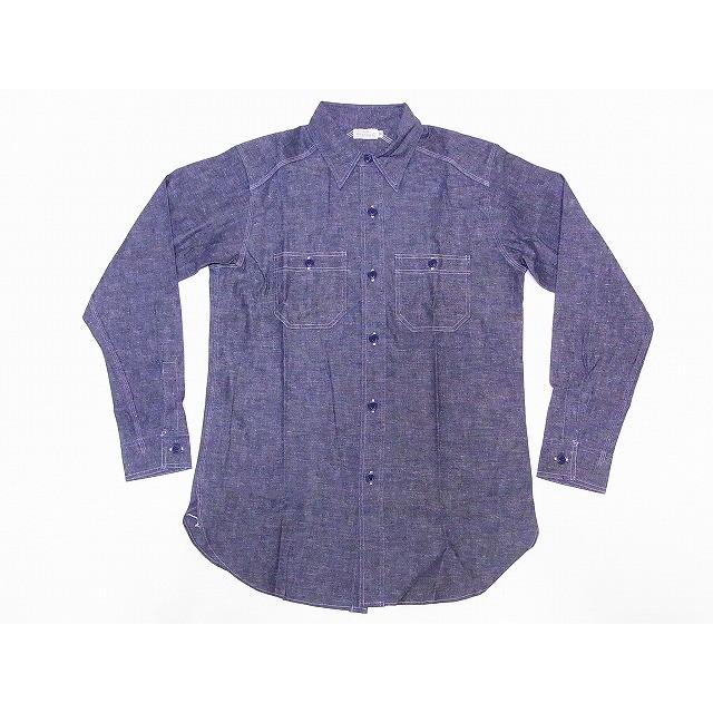 WAREHOUSE（ウエアハウス） シャンブレーシャツ 3023 チンストラップ