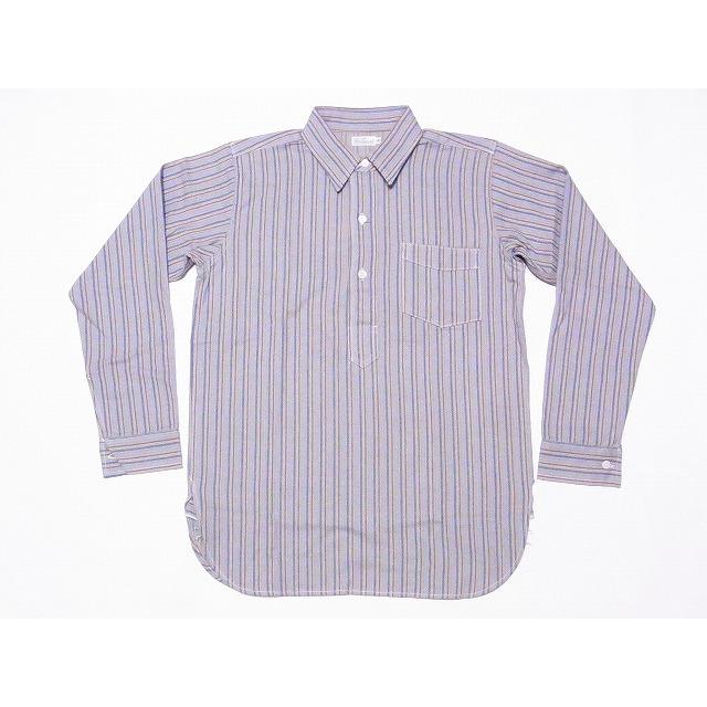 WAREHOUSE 3031ストライプ プルオーバーシャツ size38(M) WAREHOUSE（ウエアハウス） プルオーバーストライプシャツ 3031