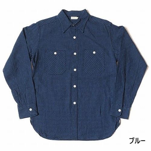 WAREHOUSE（ウエアハウス） チェックワークシャツ 3055 A柄 長袖