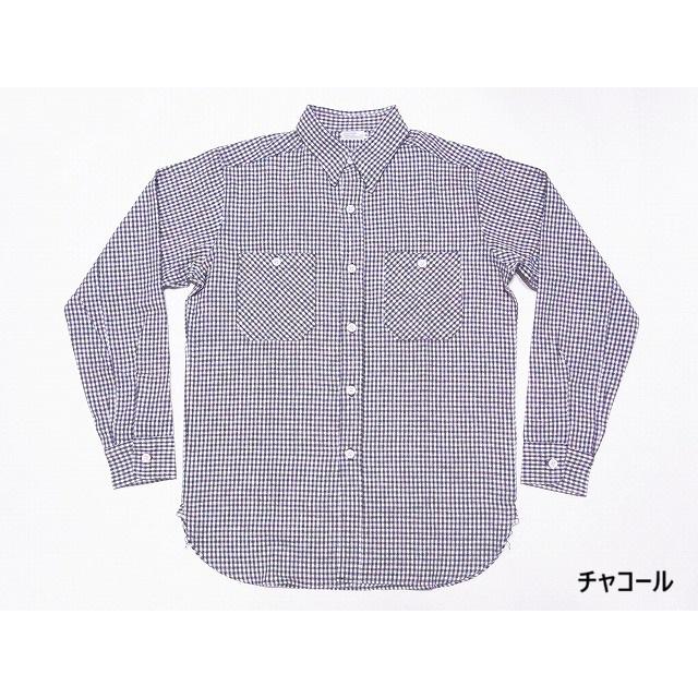 WAREHOUSE ウエアハウス チェックワークシャツ 3055 A柄 長袖 ワーク  