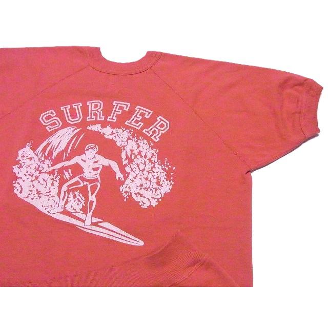 WAREHOUSE（ウエアハウス） 半袖スウェット 4104 SURFER セコハン