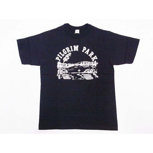 WAREHOUSE[ウエアハウス] Tシャツ PILGRIM PARK 4601 (スミクロ)｜cream05