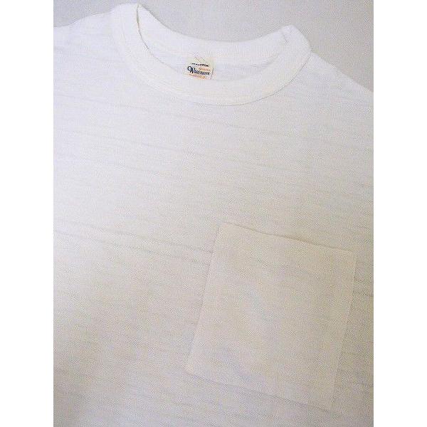WAREHOUSE ウエアハウス Tシャツ ポケットTシャツ 無地 POCKET-T 4601 ポケットT ポケT (オフホワイト)