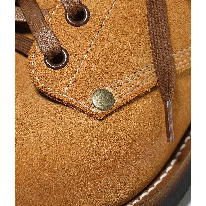 バズリクソンズ Buzz Rickson's サービスシューズ BR02800 M-43 SERVICE SHOES ブーツ スエード (キャメル)の画像