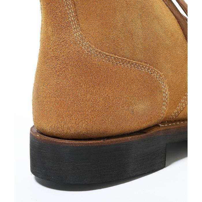 バズリクソンズ Buzz Rickson's サービスシューズ BR02800 M-43 SERVICE SHOES ブーツ スエード (キャメル)の画像