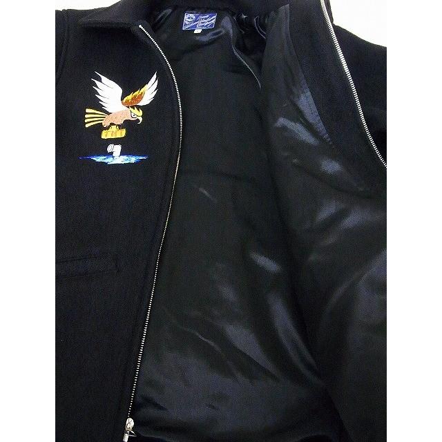 Buzz Rickson's バズリクソンズ ツアージャケット ウール BR13864 USS Weiss WOOL TOUR JACKET (ブラック)の画像