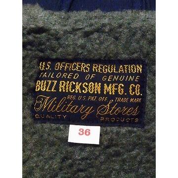 バズリクソンズ Buzz Rickson's A-2 デッキジャケット BR14957 DECK A-2 NAVY COLOR CIVILIAN MODEL U.S.NAVY (ネイビー)の画像